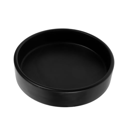 Supvox Runder Keramischer Pflanzuntersetzer für Sukkulenten und Blumentöpfe Wasserabweisend rutschfest Matte Schwarze Oberfläche Passend für Kleine Töpfe Langlebig und Formstabil Supvox Runder Keramischer Pflanzuntersetzer für Sukkulenten und Blumentöpfe Wasserabweisend rutschfest Matte Schwarze Oberfläche Passend für Kleine Töpfe Langlebig und Formstabil von Supvox