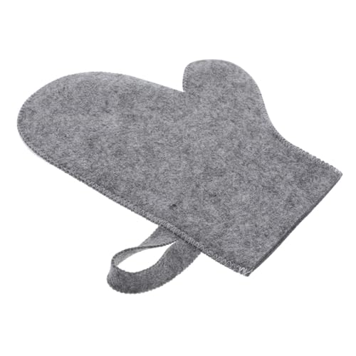 Supvox Saunahandschuh aus Filz Hitzebeständig Saugfähig Unisex Geeignet für Sauna Spa Baden Weicher Fäustling Praktisches Sauna Zubehör Supvox Saunahandschuh aus Filz Hitzebeständig Saugfähig Unisex Geeignet für Sauna Spa Baden Weicher Fäustling Praktisches Sauna Zubehör von Supvox