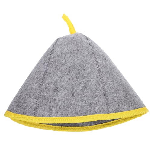 Supvox Saunahut aus Dickem Filz mit Wasserabsorbierender Atmungsaktiver und Leichter Konstruktion Komfortabel und Flexibel Geeignet für Damen und Herren Tragbar für Sauna und Dusche Supvox Saunahut aus Dickem Filz mit Wasserabsorbierender Atmungsaktiver und Leichter Konstruktion Komfortabel und Flexibel Geeignet für Damen und Herren Tragbar für Sauna und Dusche von Supvox