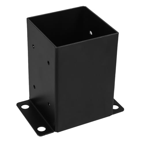 Supvox Schwarze Post Basis Halterung für Holzpavillon und Zaunpfosten Robustes Verstellbares Design mit Antirustbeschichteter Oberfläche für Einfache Installation und Langfristige Nutzung Supvox Schwarze Post Basis Halterung für Holzpavillon und Zaunpfosten Robustes Verstellbares Design mit Antirustbeschichteter Oberfläche für Einfache Installation und Langfristige Nutzung von Supvox