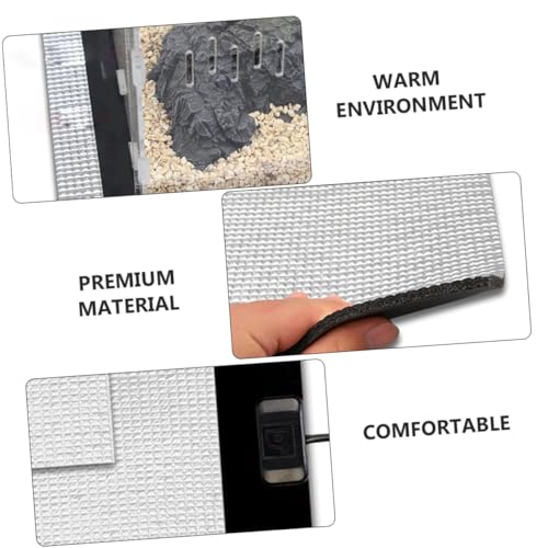 Supvox Selbstwärmendes Haustier Isolierpad mit Reflektierender Silberfolie Mini Wärmematte für Papageien und Kleintiere Energiesparend für Innenbereich und Kalte Tage Supvox Selbstwärmendes Haustier Isolierpad mit Reflektierender Silberfolie Mini Wärmematte für Papageien und Kleintiere Energiesparend für Innenbereich und Kalte Tage von Supvox