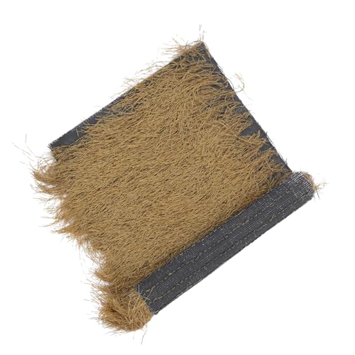 Supvox Simuliertes Strohdach Matte Künstliches Reetdach Garten Dekoration Wetterfestes Wartungsfreies Outdoor Dach für Terrasse Pavillon Gartenhütte Naturnahe Dachabdeckung von Supvox