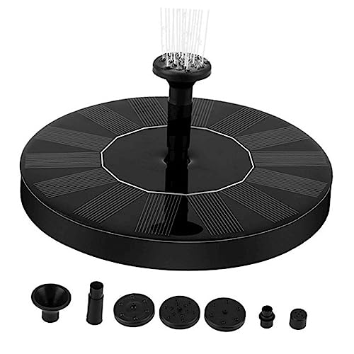 Supvox Solarbrunnen Schwimmender Springbrunnen Solar Wasserpumpe für Teich Garten Pool Dekoration Automatische Solarbetrieb ohne Batterie Geeignet für Vogelbad und Fischteich von Supvox