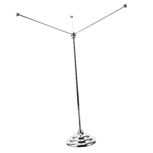 Supvox Stabiler Metall Tischflaggenhalter Desktop Flaggenständer mit Fach Fahnenmast für Büro und Konferenzraumdekoration Robuster Indoor Flag Pole Halter Praktische Fahnenbasis für von Supvox