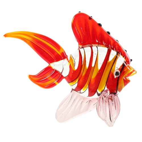 Supvox Stilvolles Glasfisch Ornament Handgefertigt aus Farbigem Glas Dekoratives Meeresmotiv für Wohnzimmer Büro Tv Weinschrank Langlebige Filigrane Glasfigur als Exklusives Supvox Stilvolles Glasfisch Ornament Handgefertigt aus Farbigem Glas Dekoratives Meeresmotiv für Wohnzimmer Büro Tv Weinschrank Langlebige Filigrane Glasfigur als Exklusives von Supvox