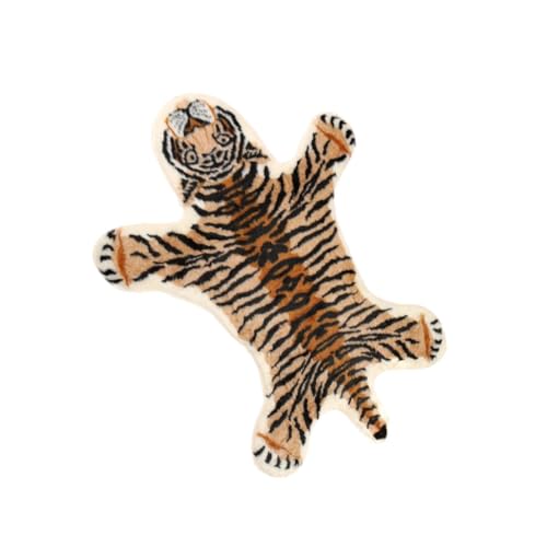 Supvox Tiger Muster Bodenkissen rutschfeste Fußmatte für Zuhause Dekorativer Teppich für Wohnzimmer Schlafzimmer und Badezimmer Wasserabsorbierend und Langlebig Supvox Tiger Muster Bodenkissen rutschfeste Fußmatte für Zuhause Dekorativer Teppich für Wohnzimmer Schlafzimmer und Badezimmer Wasserabsorbierend und Langlebig von Supvox