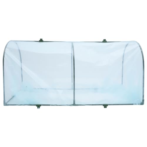 Supvox Tragbares Mini-Gewächshaus 100 X 50 X 50 cm Tunnel Transparente Abdeckung Robuster Rahmen Tragbares Tunnel-Gewächshaus Für Den Innen- Und Außenbereich von Supvox