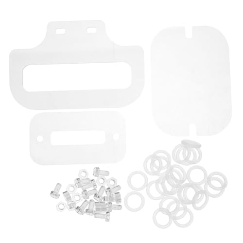 Supvox Transparent Käfig Schrauben und Schraubenzubehör für Hamster Gerbils und Kleine Tiere Sicheres Befestigungsset zur Verbesserung Lebensraums Supvox Transparent Käfig Schrauben und Schraubenzubehör für Hamster Gerbils und Kleine Tiere Sicheres Befestigungsset zur Verbesserung Lebensraums von Supvox