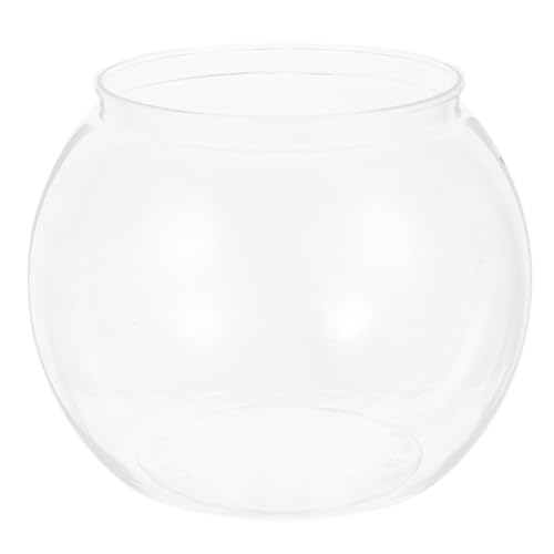 Supvox Transparente Plastik Fischschale Runde Blumenvase für Hydroponik Vielseitige Dekoration für Goldfische und Kleine Schildkröten Bruchsicheres Design für Büro und Zuhause Supvox Transparente Plastik Fischschale Runde Blumenvase für Hydroponik Vielseitige Dekoration für Goldfische und Kleine Schildkröten Bruchsicheres Design für Büro und Zuhause von Supvox