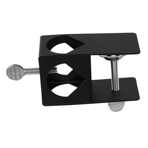 Supvox Verstellbare Metall deckklemme für Fackeln und Solarlichter Robuste Eisenhalterung für Geländer Vielseitiger Halter für Outdoor terrassenbeleuchtung und Pfostenbefestigung von Supvox
