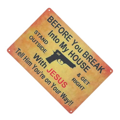 Supvox Vintage Metallposter Lustiges Warnschild Front Door Sign Hausschild Deko für Bar Küche Wohnzimmer Robustes Eisen Wandbild mit Lebendigen Farben und Spruch No Trespassing Supvox Vintage Metallposter Lustiges Warnschild Front Door Sign Hausschild Deko für Bar Küche Wohnzimmer Robustes Eisen Wandbild mit Lebendigen Farben und Spruch No Trespassing von Supvox