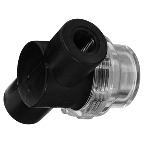 Supvox Wasserpumpen Siebfilter Innengewinde Langlebiger Mesh Filter für Gartenschläuche Schützt Gartenpumpe vor Schmutz und Kompatibel für Teich und Druckwasserpumpen Tragbar und Robust von Supvox