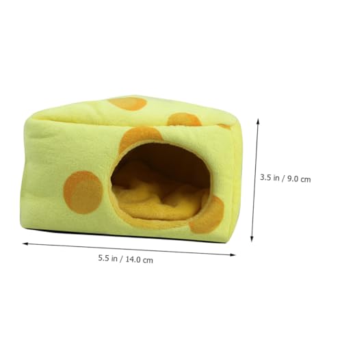 Supvox Winddichtes Hamster Kuschelnest in Kuchenform Plüsch Versteck für Kleine Haustiere Warmes Schlafhaus Niedliches Cartoon Design als Käfigzubehör für Meerschweinchen und Hamster Supvox Winddichtes Hamster Kuschelnest in Kuchenform Plüsch Versteck für Kleine Haustiere Warmes Schlafhaus Niedliches Cartoon Design als Käfigzubehör für Meerschweinchen und Hamster von Supvox