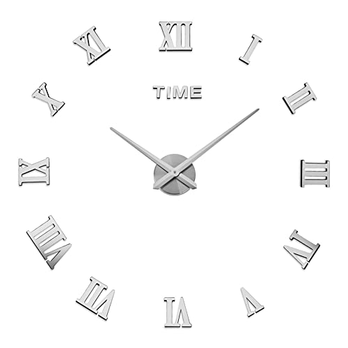 3D Wanduhren DIY Wanduhr 100-120CM Aufkleber Wanduhr Römische Ziffern Wanduhr Modern Stumme Wanduhren Dekoration Uhren DIY Mute Modern Uhr Wandtattoo für Wohnzimmer Schlafzimmer Dekoartikel Quarzuhr 3D Wanduhren DIY Wanduhr 100-120CM Aufkleber Wanduhr Römische Ziffern Wanduhr Modern Stumme Wanduhren Dekoration Uhren DIY Mute Modern Uhr Wandtattoo für Wohnzimmer Schlafzimmer Dekoartikel Quarzuhr von Surakey