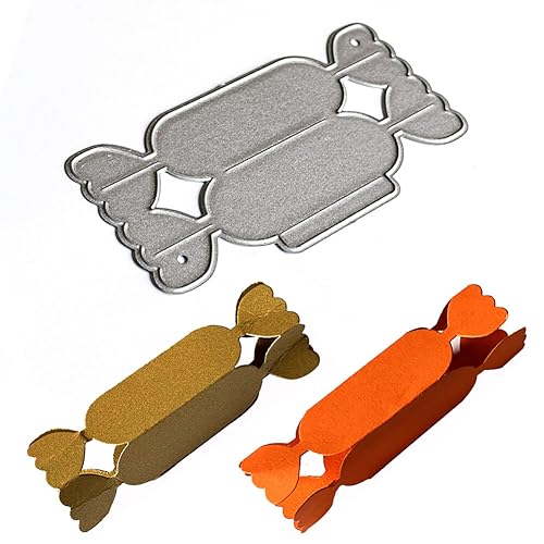 Surakey Candy Box Cutting Die Paper Box Metal Cutting Die Embossing Template Cutting Stencils for Christmas Wedding Birthday Gift Packaging Boxes Snack Holders von Surakey