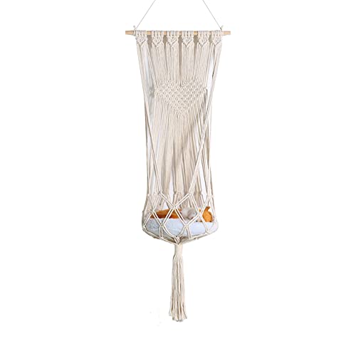 Katzenschaukel Hängematte Quaste Katze Makramee Hängende Katzenhängematte Handgewebtes Katzenkorbbett Katzenschaukelbett Hauskatzen für Innenfenster,Wanddekoration Geschenke Katzenschaukel Hängematte Quaste Katze Makramee Hängende Katzenhängematte Handgewebtes Katzenkorbbett Katzenschaukelbett Hauskatzen für Innenfenster,Wanddekoration Geschenke von Surakey