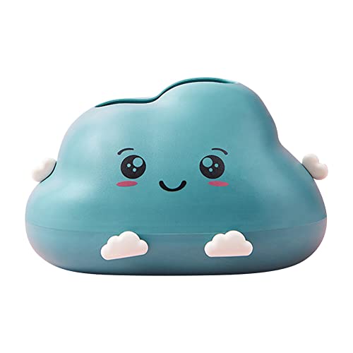 Kosmetiktücherbox, Cartoon Wolken Tissue Box,Feuchttücher Box Papierhandtuch Box Cartoon Tissue Container Süßes Wolkendesign Dekorativer Taschentuchspender für Wohnzimmer Büro Desktop Hoteldekoration von Surakey