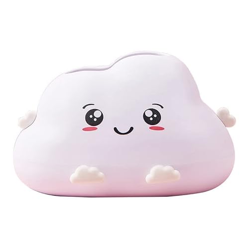 Kosmetiktücherbox, Cartoon Wolken Tissue Box,Feuchttücher Box Papierhandtuch Box Cartoon Tissue Container Süßes Wolkendesign Dekorativer Taschentuchspender für Wohnzimmer Büro Desktop Hoteldekoration von Surakey