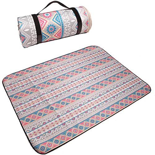 Picknickdecke 200x150cm,Stranddecke Wasserdicht Sandfrei Outdoor Campingdecke Waschbar XXL Picknickdecken,Alu Isomatte Schaummatten Schlafmatte für Camping Isoliermatte,ideal für Strand Park von Surakey