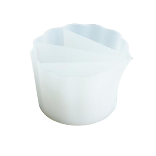 Silikon Split Becher, 4 Kanal Geteilter Becher für Farbgießen Silikon Geteilte Tasse Flüssigkeit Kunst geteilter Becher aus Kunstharz zum Ausgießen Malwerkzeuge DIY Basteln Zeichnen Zubehör Silikon Split Becher, 4 Kanal Geteilter Becher für Farbgießen Silikon Geteilte Tasse Flüssigkeit Kunst geteilter Becher aus Kunstharz zum Ausgießen Malwerkzeuge DIY Basteln Zeichnen Zubehör von Surakey