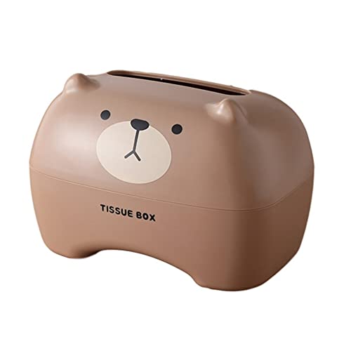 Kosmetiktücherbox, Feuchttücher Box, Kawaii Katze Taschentuchbox Taschentuchspender Tücherbox,Serviettenbox für Badezimmer, Wohnzimmer, Schlafzimmer, Auto und Büro von Surakey