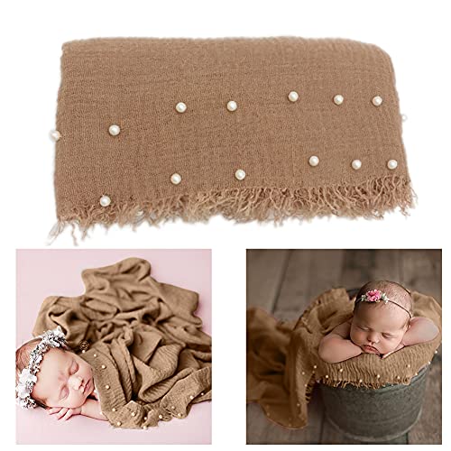 Surakey Neugeborenen Foto Requisiten Wraps,Newborn Baby Wrap Decke,Newborn Baby Infant Fotoshooting Wrap,Stretch Knit Wrap Baby Fotografie Props Lange Ripple Wrap DIY Neugeborenen Requisiten Prop von Surakey