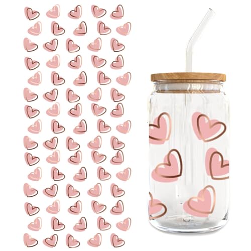 UV DTF Tasse Wrap Transfer Sticker Aesthetic für Glas Kaffee Becher,5 Blätter Schmetterling Blumen Stil Transfer Aufkleber für 16 Unzen Glas Becher Klar Rub on Sticker Set Rub on Transferaufkleber UV DTF Tasse Wrap Transfer Sticker Aesthetic für Glas Kaffee Becher,5 Blätter Schmetterling Blumen Stil Transfer Aufkleber für 16 Unzen Glas Becher Klar Rub on Sticker Set Rub on Transferaufkleber von Surakey