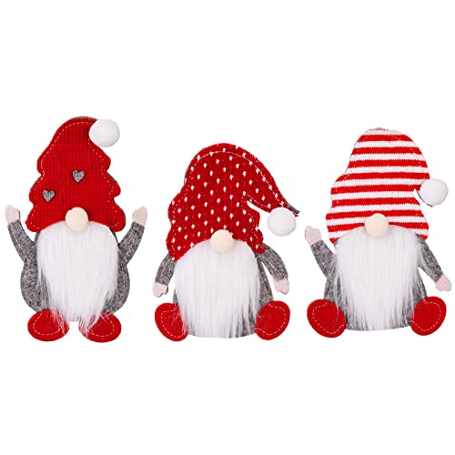 Wichtel Besteckhalter,Santa Tomte Gnom Weihnachten Bestecktaschen, Tisch Dekoration Messer Gabeln Löffel Besteck Halter Taschen Besteckbeutel Serviettentasche Tischdeko für Weihnachtsdeko Party Küche von Surakey