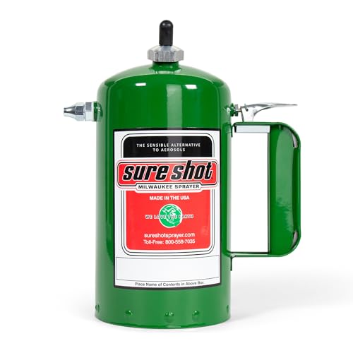 Sure Shot A1000G Sprühgerät aus Stahl, innen und außen, 900 ml Fassungsvermögen, 32 OZ, grün, 1 Sure Shot A1000G Sprühgerät aus Stahl, innen und außen, 900 ml Fassungsvermögen, 32 OZ, grün, 1 von Sure Shot