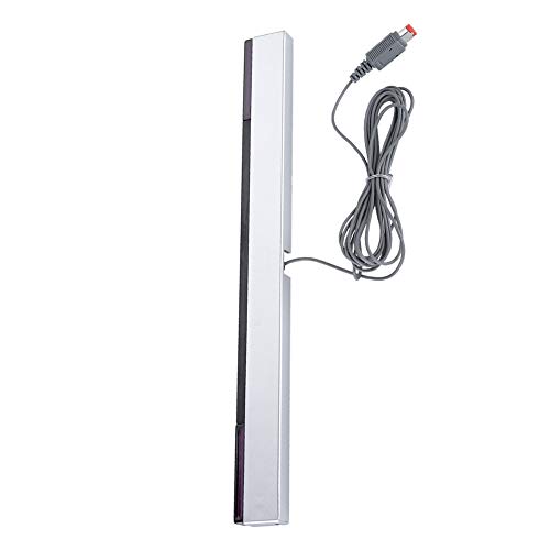 Wii-Sensorleiste, Infrarot-Ir-Signalstrahlsensorleiste Kabelgebundene Sensorleiste Mit Ständer Game Wired Infrarot IR Signal Ray Bewegungssensorleiste für WII/WIIU von Surebuy