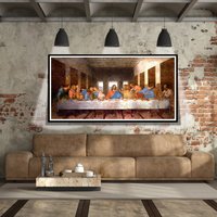 Das Letzte Abendmahl Wandbild Von Leonardo Da Vinci Poster Print, Jesus' Letztes Berühmte Fine Gemälde Wohnzimmer Wandkunst Das Letzte Abendmahl Wandbild Von Leonardo Da Vinci Poster Print, Jesus' Letztes Berühmte Fine Gemälde Wohnzimmer Wandkunst von SurfToSummit