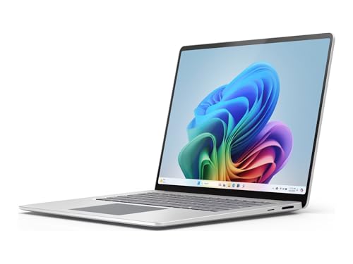 Microsoft Surface Laptop 7 Copilot+ PC Platinum, 15" Touch, Snapdragon® X Elite, 16GB, 512GB, W11P von Surface