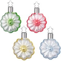 Inge-Glas Gerbera Blume Klein Farblich Sortiert Ornament | Eins von SuriEliseAndCo