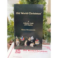 Inge-Glas Old World Christmas Sehr Selten Schwer Zu Finden. Collectors Guide-Katalog/Broschüre First Guide von SuriEliseAndCo