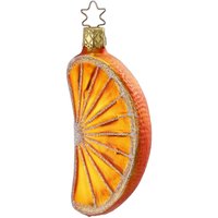 Inge-Glas Orangen Scheibe Glas Ornament von SuriEliseAndCo