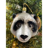 Inge-Glas Vintage-Panda-Ornament von SuriEliseAndCo