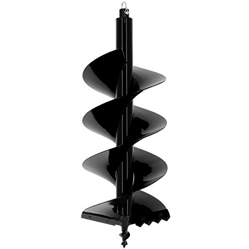 GT Garden Profi Erdlochbohrer Pfahlbohrer Pfostenbohrer Ersatzbohrer für Erdbohrgerät, Stahl, Durchmesser 300mm von Suricut