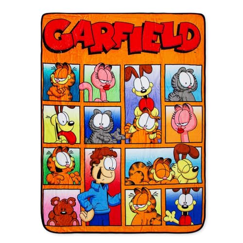 Surreal Entertainment Garfield and Friends Fleece Throw Blanket | 45 x 60 Inches von Surreal Entertainment