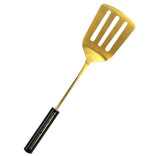 Surreal Entertainment Goldener Küchenspatel SpongeBob SquarePants Metall Spatel Küchenspatel von Surreal Entertainment