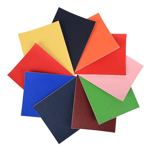 Surriba Lederreparaturset muticolor 10 * 20cm, Selbstklebendes Kunstleder Lederflicken Selbstklebend, Leder Kleber Reparatur von Surriba