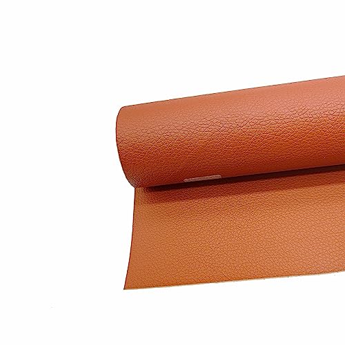Surriba Selbstklebende Leder, Kunstleder Flicken Selbstklebend Reparaturset für Motorrad Sofa Rückenlehne Stühle DIY-Basteleien Stifteetui Handtasche 10 * 150cm Kastanienbraun von Surriba