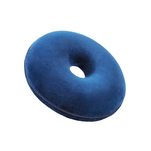 Surwin Rund Donut Kissen Sitzkissen Orthopädisch, Sitzkissen Rund, Sitzkissen Bürostuhl, Hämorrhoiden Sitzkissen, Bequemer Sitzring Steißbein Entlastung für Rücken, Hüfte (40 cm,grün) von Surwin