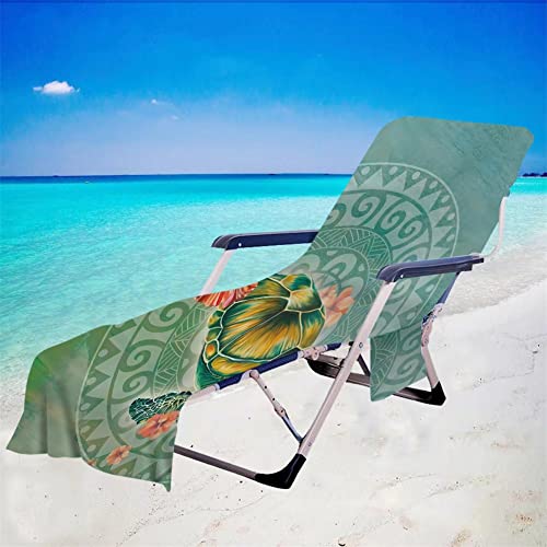 Surwin Schonbezug Für Gartenliege Strandliegenauflage Frottee Liegenauflage Ozean Stuhl Strandtuch Sun Lounger Bezug mit Tasche Sporthandtuch für Strand Garten Schwimmen (75x210cm,Mandala) von Surwin