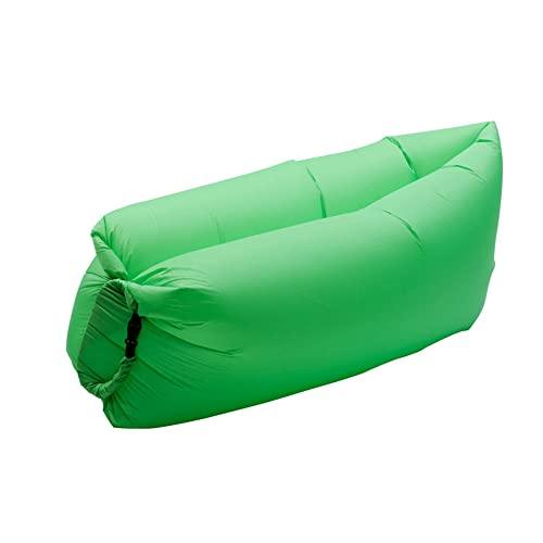 Surwin Wasserdichtes Aufblasbares Sofa,Tragbares Luft Sofa Aufblasbare, Air Lounger, Luftsofa Luftsack Für Outdoor, Strand, Party,Reisen,Gadgets (Grün,200x70cm) von Surwin
