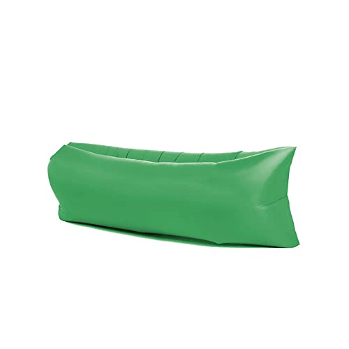 Surwin Wasserdichtes Aufblasbares Sofa,Tragbares Luft Sofa Aufblasbare, Air Lounger, Luftsofa Luftsack Für Outdoor, Strand, Reisen, Party, Camping Gadgets (200x70cm,Grasgrün) von Surwin