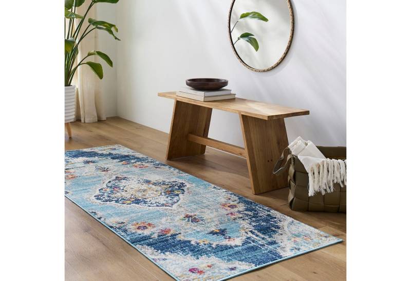 Livabliss Teppich ADEN, rechteckig, Höhe: 10 mm, Vintage Orientteppich, Kurzflor Boho Wohnzimmerteppich, Läufer Livabliss Teppich ADEN, rechteckig, Höhe: 10 mm, Vintage Orientteppich, Kurzflor Boho Wohnzimmerteppich, Läufer von Livabliss