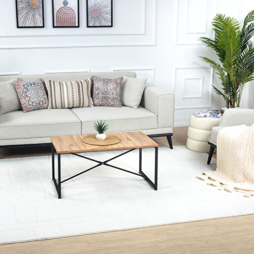 Livabliss Rundvik Wohnzimmer Teppich Modern - Abstrakt Design in Marmor Optik für Wohnzimmer, Esszimmer, Schlafzimmer 160x213 cm - Weicher Kurzflor in Creme von Livabliss