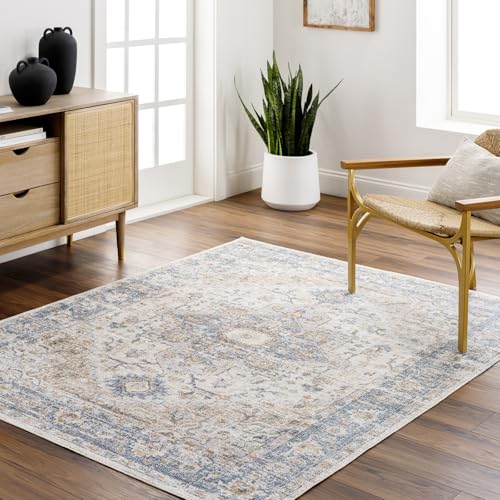 Livabliss Sig Teppich waschbar in der Waschmaschine - Vintage Teppich waschbar für Wohnzimmer 160x213 cm, Schlafzimmer, Küche - Orientalischer Boho Style Teppiche, Teppich Groß in Beige, Braun, Grau Livabliss Sig Teppich waschbar in der Waschmaschine - Vintage Teppich waschbar für Wohnzimmer 160x213 cm, Schlafzimmer, Küche - Orientalischer Boho Style Teppiche, Teppich Groß in Beige, Braun, Grau von Livabliss