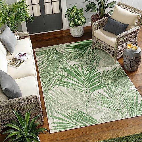 Livabliss Tarsus – Wetterfest für In- & Outdoor, 160 x 213 cm, Boho-Stil für Balkon, Terrasse, Garten & Küche in Grün und Elfenbein Livabliss Tarsus – Wetterfest für In- & Outdoor, 160 x 213 cm, Boho-Stil für Balkon, Terrasse, Garten & Küche in Grün und Elfenbein von Livabliss