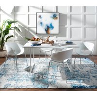 Surya Teppich "Abstract", rechteckig, Modern Marmor Design, Wohnzimmerteppich, Schlafzimmer von Surya